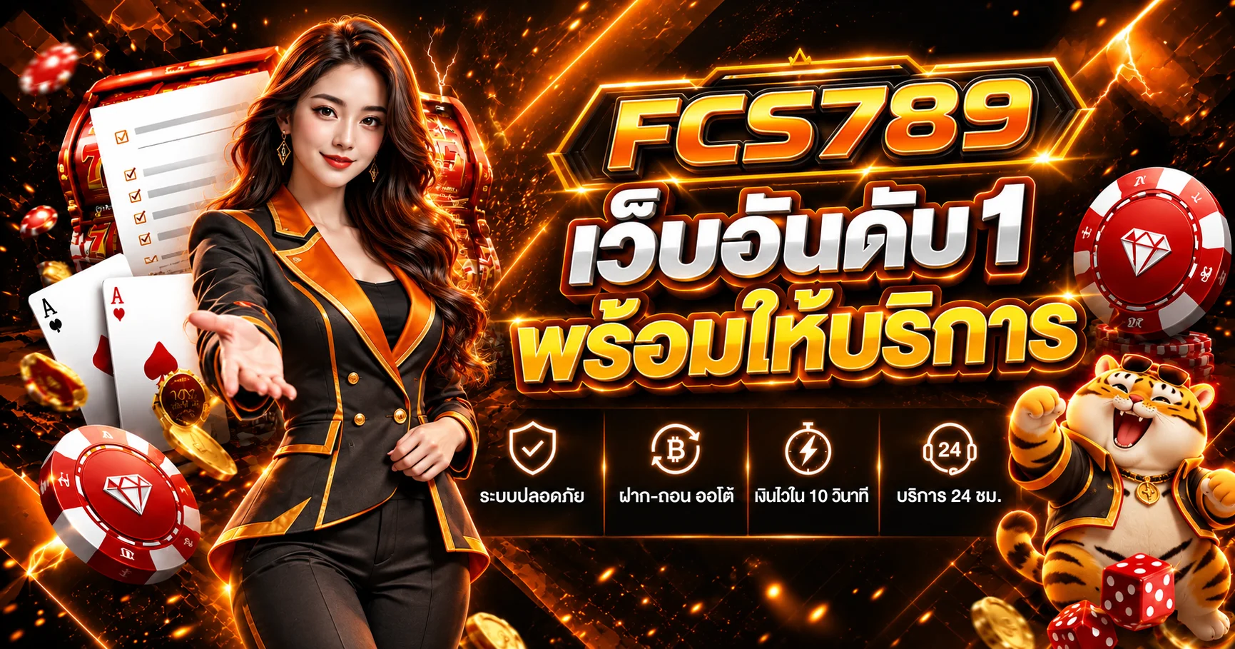 FCS789 สล็อตเว็บตรง คาสิโนออนไลน์ ฝากถอนเร็ว 24 ชม.